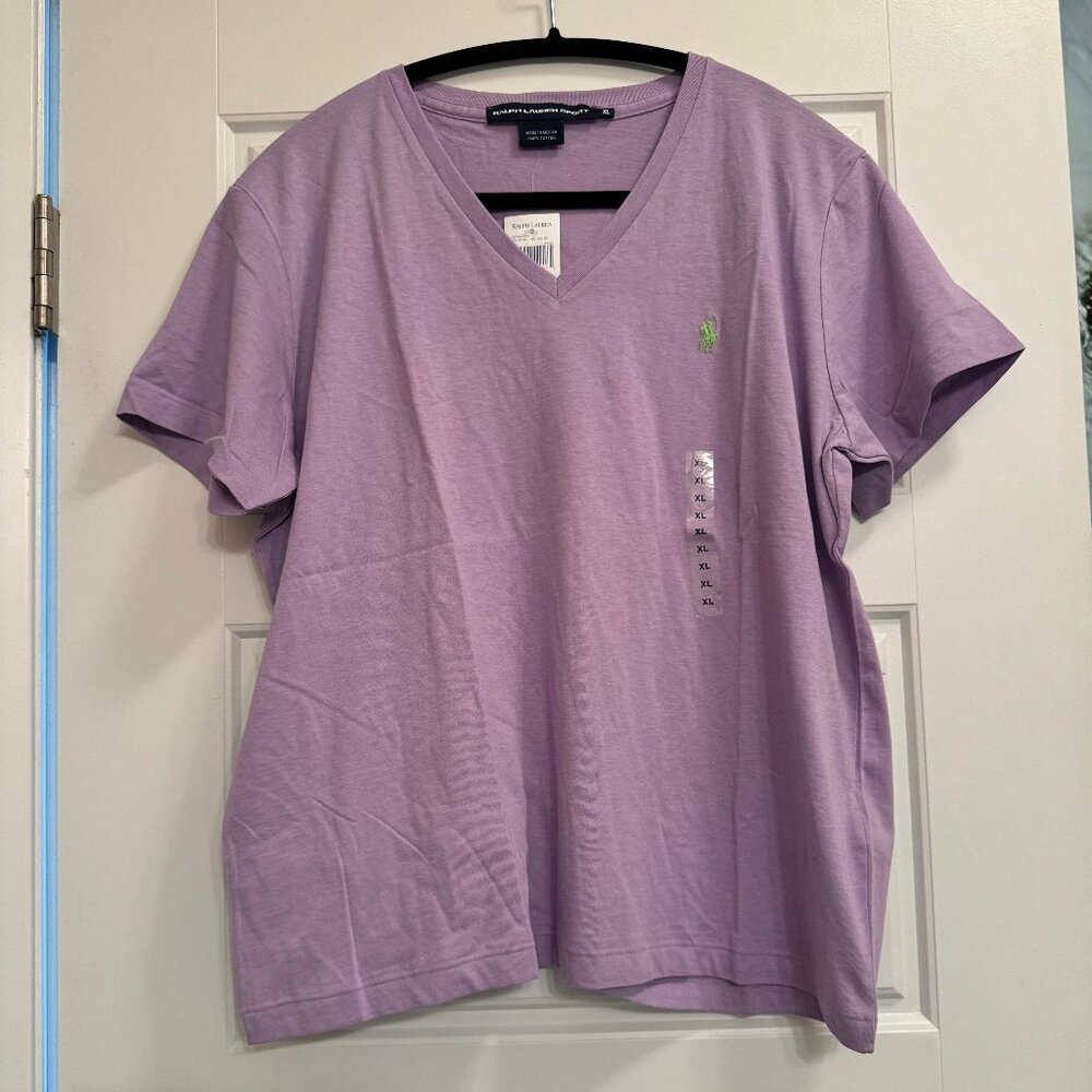- Ralph Lauren Sport T-shirt, Women’s  X-Large, Purple, NWT